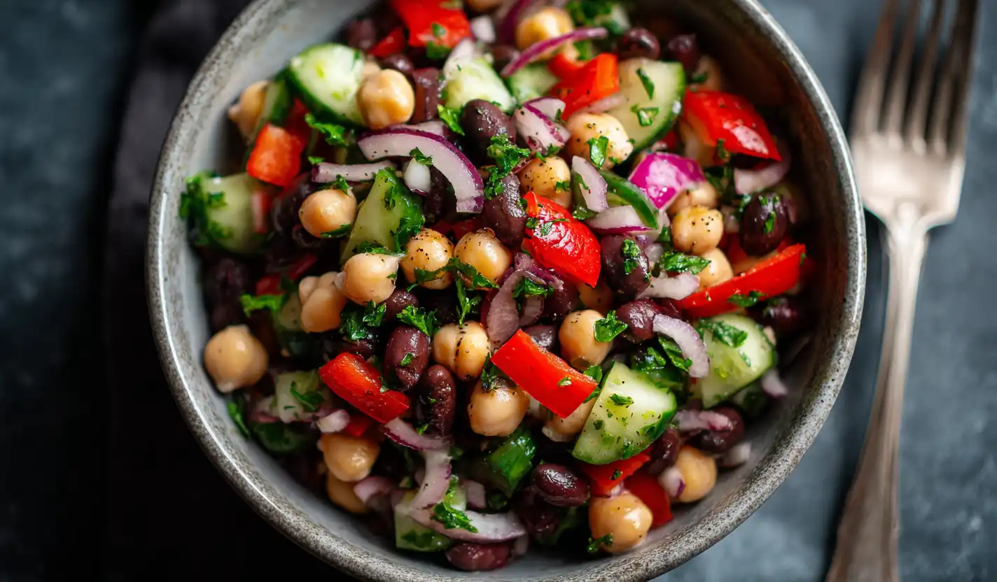 Dense Bean Salad Recipe