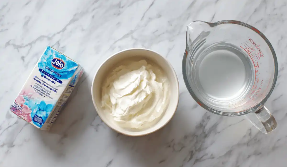 jello yogurt dessert ingredients