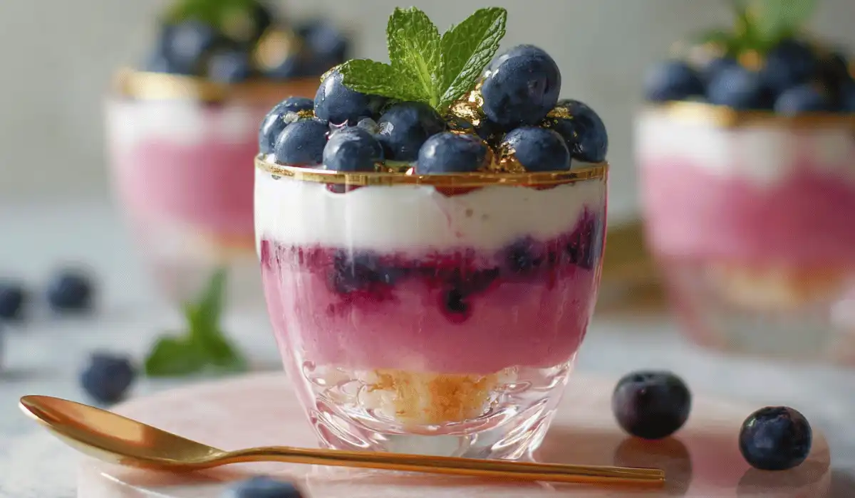 layered jello yogurt dessert