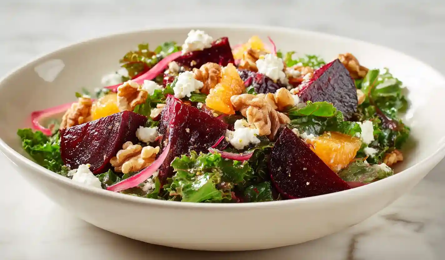 Roasted Beet & Goat Cheese Winter Salad